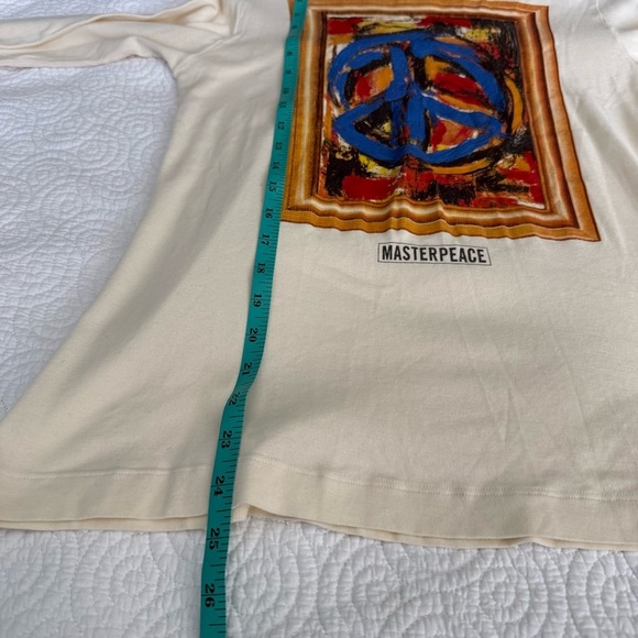 Moschino Long Sleeve Tee with Masterpiece Design - Picture 9 of 10